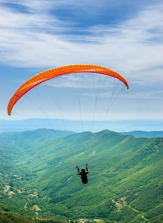 vuela en parapente en Tenerife